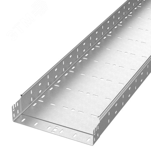 Лоток перфорированный Профи 300х80х3000 (1,5 мм) (6 м/уп)