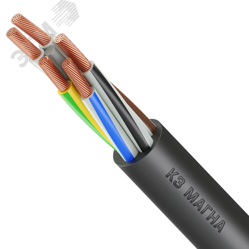 Кабель силовой КГВВ нг(А)-LS 5х2,5 (N,РЕ)-380/660-2
