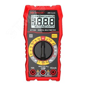 Мультиметр цифровой KT 108 серия PROLINE
