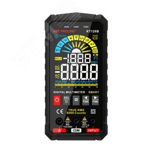 Мультиметр цифровой KT 126В серия PROLINE