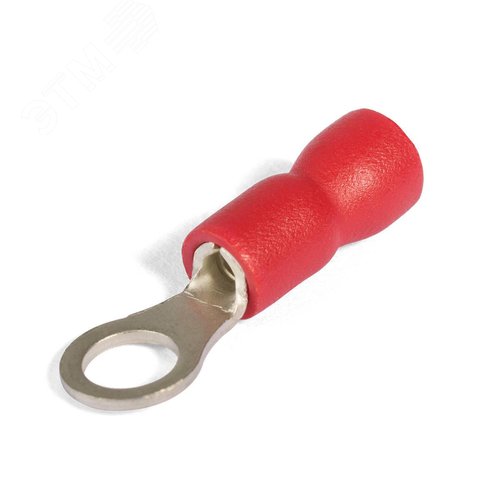 Наконечник кабельный кольцевой изолированный НКИ 1.5-4 серия EasyFix (100шт) с ПВХ манжетой
