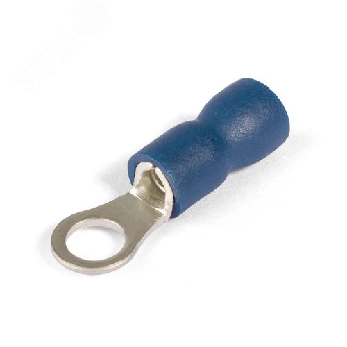 Наконечник кабельный кольцевой изолированный НКИ 2.5-4 серия EasyFix (100шт) с ПВХ манжетой