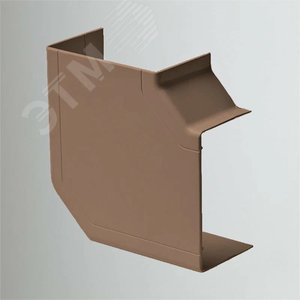 Поворот на 90 град. для РКК-100х60 и 100х40 (коричневый)