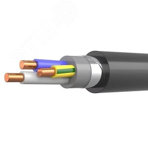 Кабель силовой ВБШвнг(А)-LS 3х2,5 ок (N PE)-0,66 ТРТС