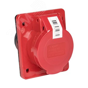 Розетка кабельная 16А 3Р+N+Е IP44 скрытая 380В 415