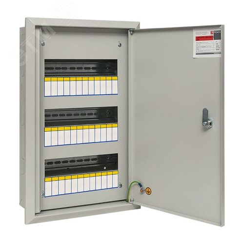 Щит распределительный встраиваемый ЩРв-36з IP31 520х340х120 с замком