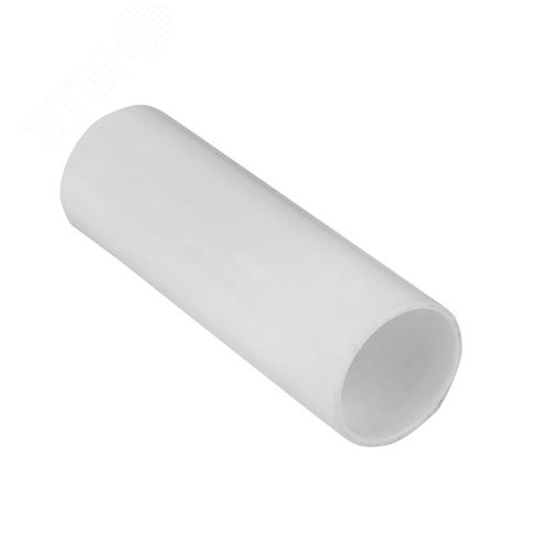 Муфта соединительная для трубы 20мм  белая Plast