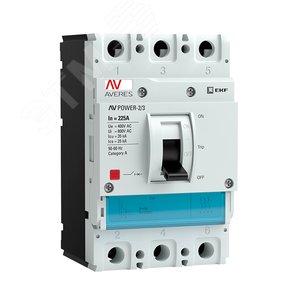 Выключатель автоматический AV POWER-2/3 225А 35кА TR