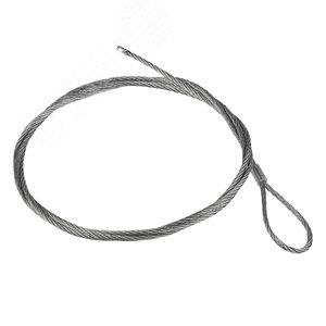 Трос стальной с петлей L=2м (2мм)