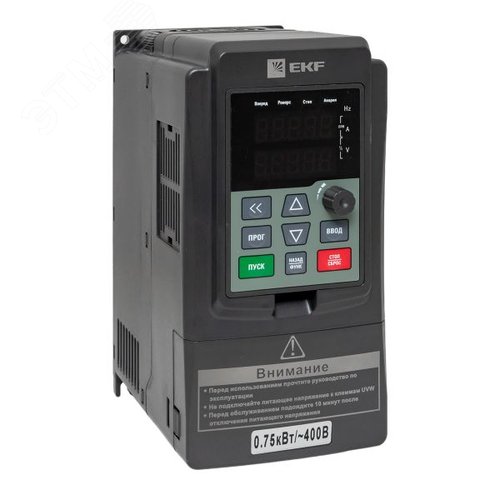 Преобразователь частоты 0.75/1.5 кВт 3х400В VECTOR-100