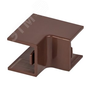 Угол внутренний (16х16) (4 шт) Plast под темное дерево