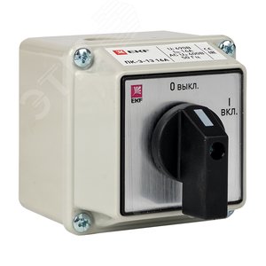 Переключатель кулачковый ПК-3-13 16А 3P ВКЛ-ВЫКЛ IP65 PROxima