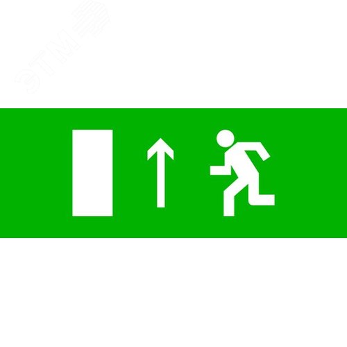 "Пиктограмма ""Направление прямо"" 320х120мм (для EXIT, SAFEWAY-40) EKF"