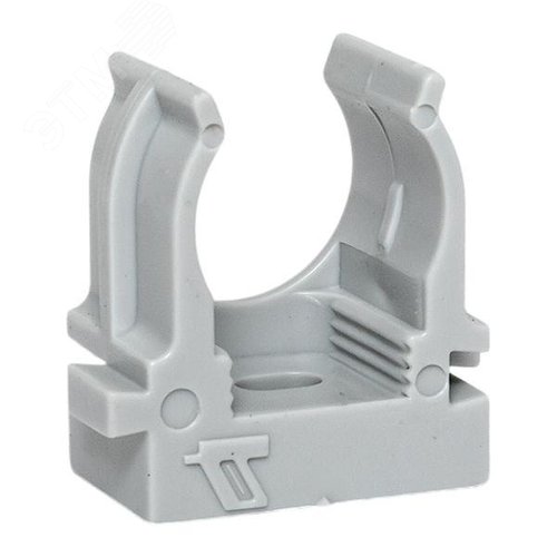 Крепеж-клипса для монтажного пистолета d16 мм серая -Plast