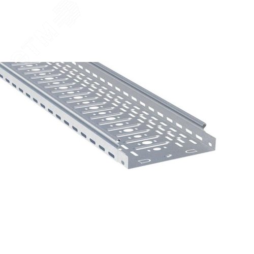 Лоток перфорированный металлический 35х50х3000-0.7 мм (24 м)