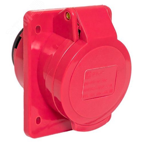 Розетка кабельная 16А 3Р+N+Е IP44 скрытая 380В 415
