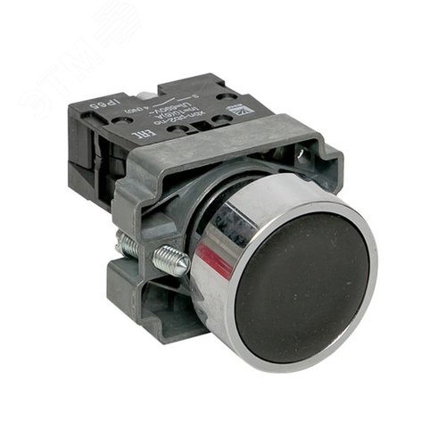 Кнопка BA21 черная NO IP65