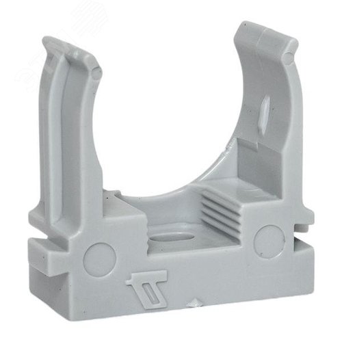 Крепеж-клипса для монтажного пистолета d25 мм серая -Plast