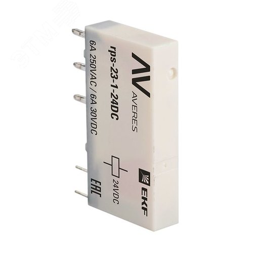 Реле РП slim 23/1 6A 24В DC AVERES