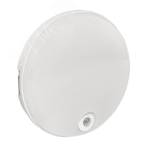 Светильник светодиодный ЖКХ круг ДПО-2100 с инфракрасным датчиком движения 12Вт 4000K IP65 PROxima