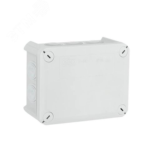 Коробка распаячная T100 влагозащищенная IP 66 150x116x67