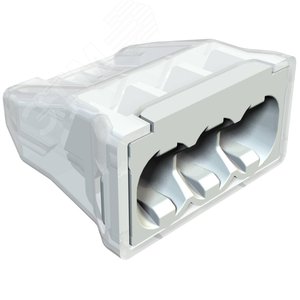 Клемма OBO пружинная 3x2,5 мм2 (упаковка 5 шт,серая), (2273-203) (61 325 LGR RS)