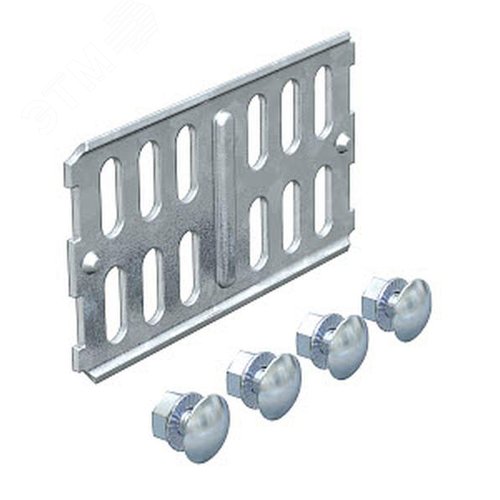 Соединитель, продольный, L=100, сталь, FT (RLVK 60 FT)