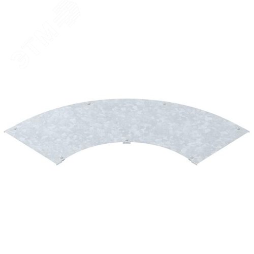 Крышка угловой секции 90°, B=500 мм, FT (BD 90 500 R5 FT)
