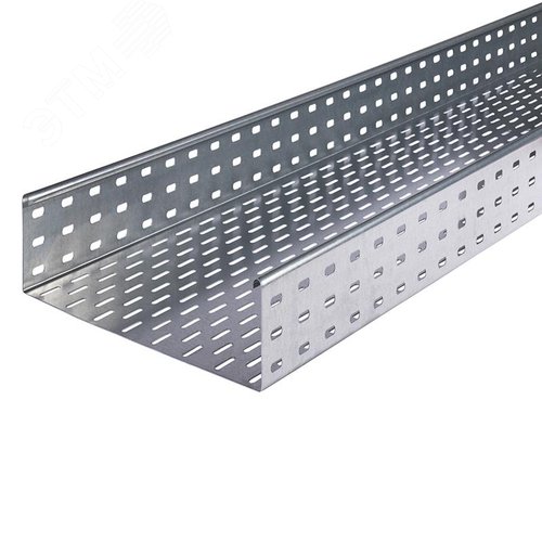 Лоток листовой перфорированный, 85x400x3000 мм, S=0,9 мм, FS (LKS 840 FS RU)