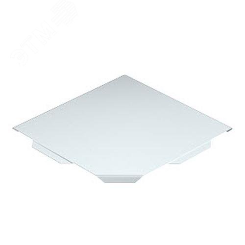 Крышка угловой секции 90гр. для лотка LKS 100мм