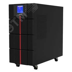Источник бесперебойного питания Online Macan 6000 Ва/ 6000Вт 1/1 6 мин Tower Клеммы, IEC320 8*C13+2*C19 USB, RS-232, SNMP