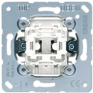 Переключатель 1-клавишный (перекрестный). Механиз м. 10A 250V