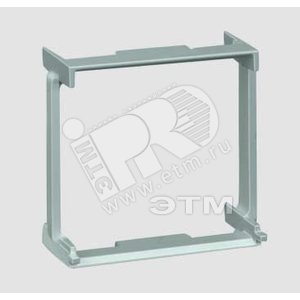 Connect Позиционер на 90 град. для модулей СКС К45 в колонны миниколонны и телеблоки серый