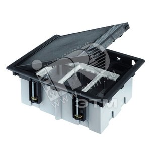 Connect Люк на 2 CIMA-модуля (4 модуля 45х45 мм) глубина 70-100 мм посадка 170х155 мм max 600кг графит