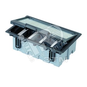 Connect Люк на 4 CIMA-модуля (8 модулей 45х45 мм) глубина 90-120 мм посадка 170х265 мм max 900 кг серый