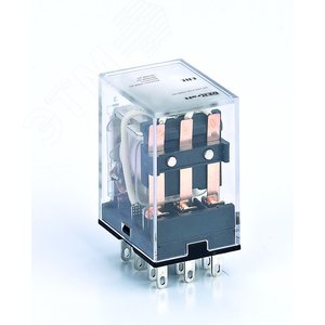 Промежуточное реле 3 контакта с LED индикацией 10А 110В DC ПР-102
