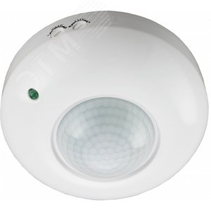 Датчик движения инфракрасный ДДИ-101 01 1200Вт 6м 360градус белый