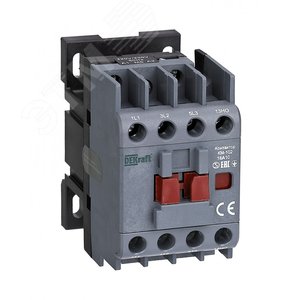 Контактор 18А 220В/230В АС3 АС4 1НЗ КМ-102