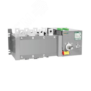 АВР на реверсивный выключатель-разъединитель и мотор приводом 250A, 3P, 10кА АВР-103
