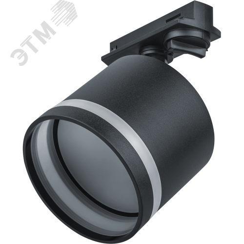 Светильник трековый на шинопровод под лампу NLT-TP2-1L-GX53-BL однофазный GX53 черный