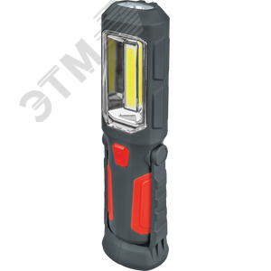 Фонарь светодиодный NPT-W04-ACCU 1LED+8LED 0.5вт пластик
