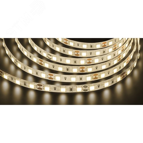 Лента светодиодная 14.4Вт/м 12В 3000К IP20 60LED/м NLS-5050-Pro 5м