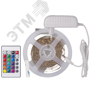 Комплект светодиодной ленты 7.2Вт/м 12В RGB IP20 30LED/м NLS-SET-01 3м