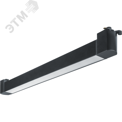 Светильник трековый светодиодный линейный на шинопровод NLT-L1-1L-30W-840-BL-LED однофазный черный 30 Вт 4000К