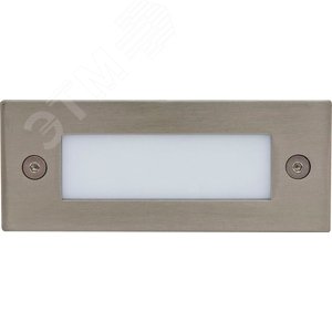 Светильник светодиодный ДВО-1w 6400K 40Лм прямоугольный IP54 алюминий