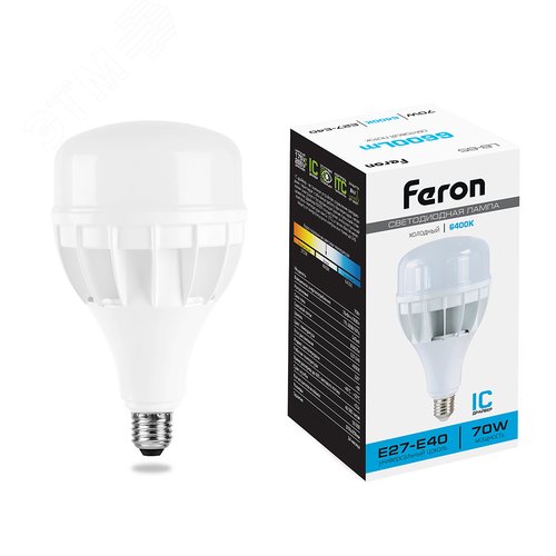 Лампа светодиодная LED 70вт Е27/Е40 дневной