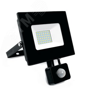 Прожектор светодиодный ДО-50w с ИК-датчиком 6400K 4750 Лм IP44