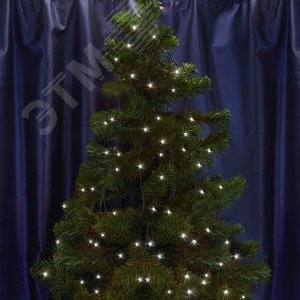 Гирлянда на елку LED 5000К 7 веток 3 м