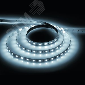 Лента светодиодная 14.4Вт/м 12В 4000К IP20 60LED/м LS606