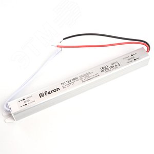 Драйвер светодиодный LED 18w 12v ультратонкий